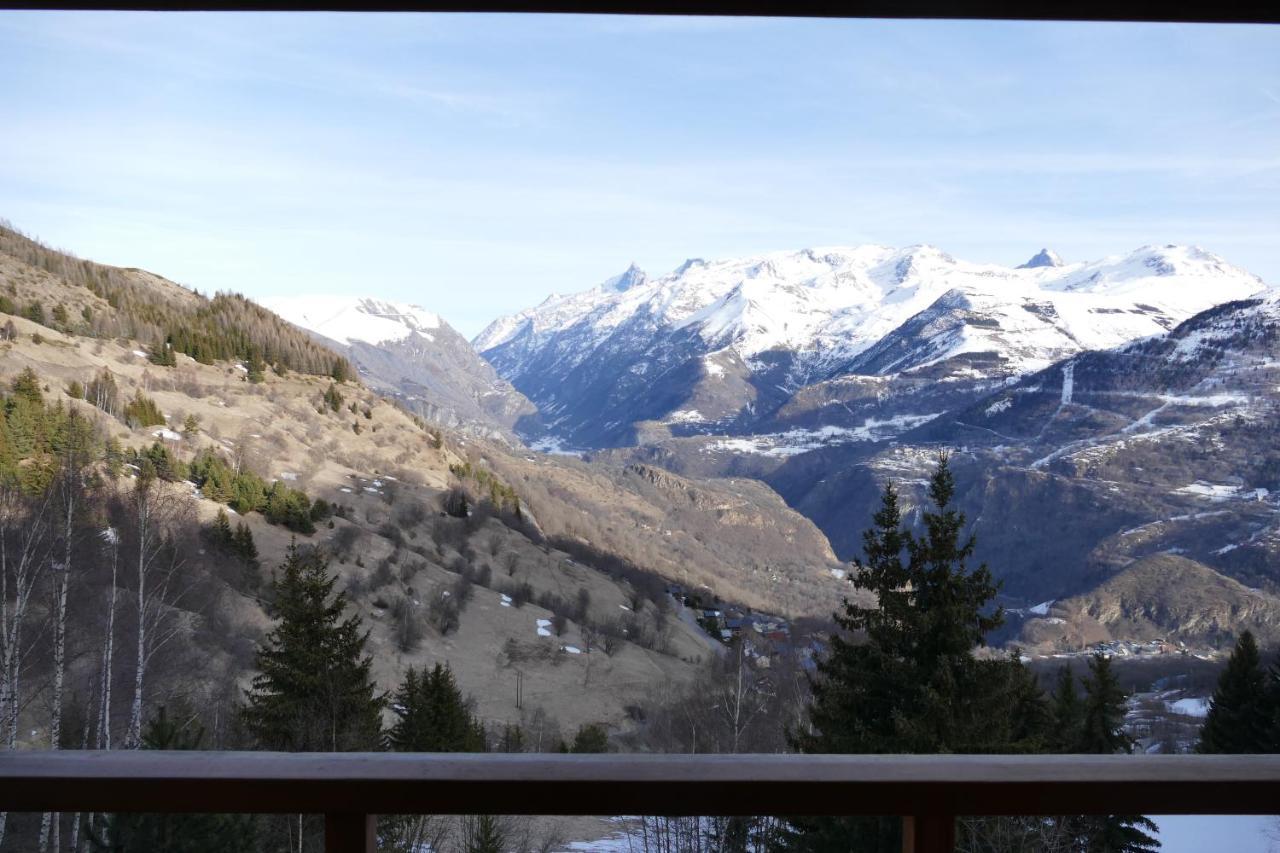 Studio Coin Montagne A Auris En Oisans Avec Vue Magnifique Εξωτερικό φωτογραφία
