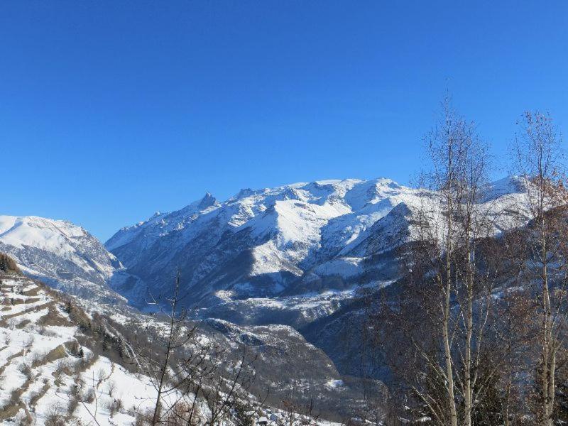 Studio Coin Montagne A Auris En Oisans Avec Vue Magnifique Εξωτερικό φωτογραφία
