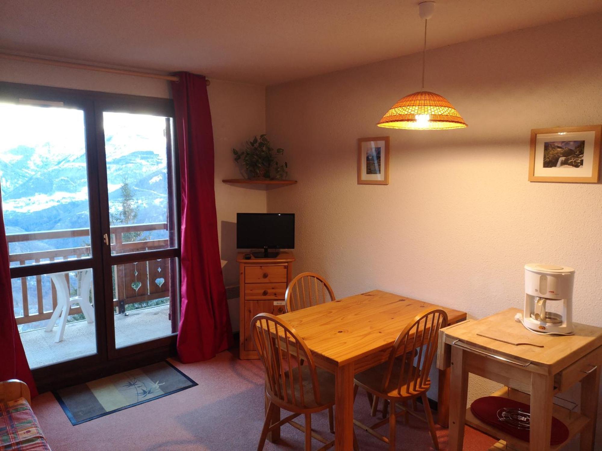 Studio Coin Montagne A Auris En Oisans Avec Vue Magnifique Εξωτερικό φωτογραφία