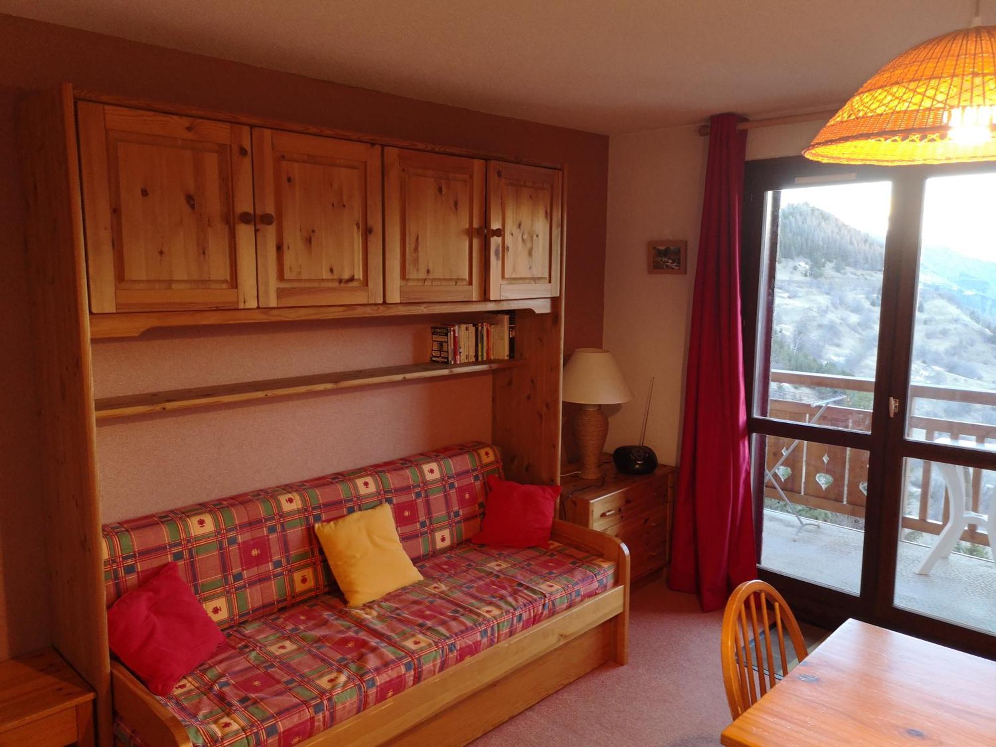 Studio Coin Montagne A Auris En Oisans Avec Vue Magnifique Εξωτερικό φωτογραφία