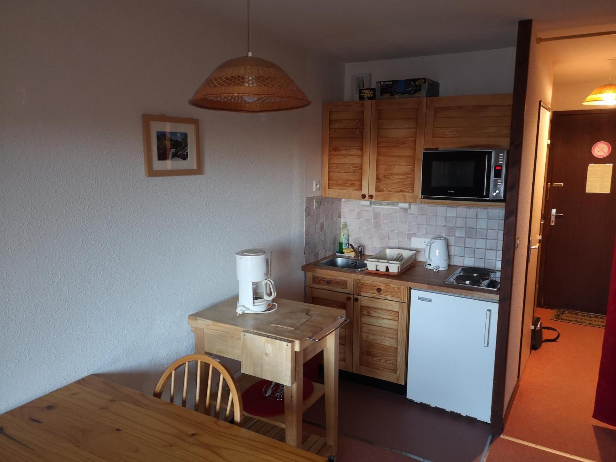 Studio Coin Montagne A Auris En Oisans Avec Vue Magnifique Εξωτερικό φωτογραφία